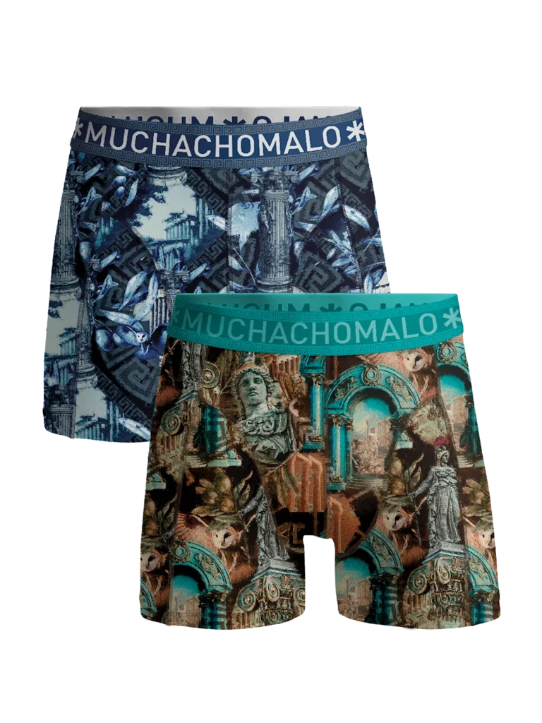 Muchachomalo Jongens 2-pack boxershorts athens