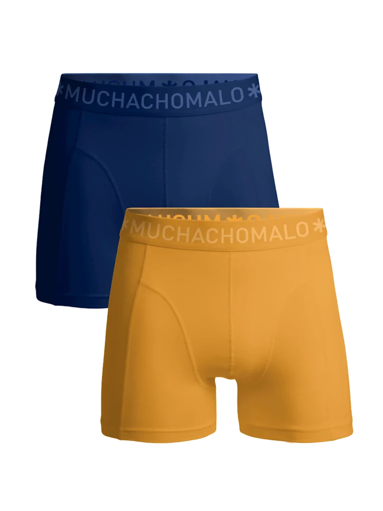 Muchachomalo Heren 2-pack boxershorts effen