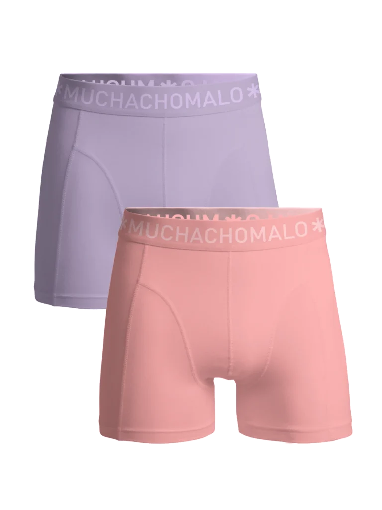 Muchachomalo Heren 2-pack boxershorts effen