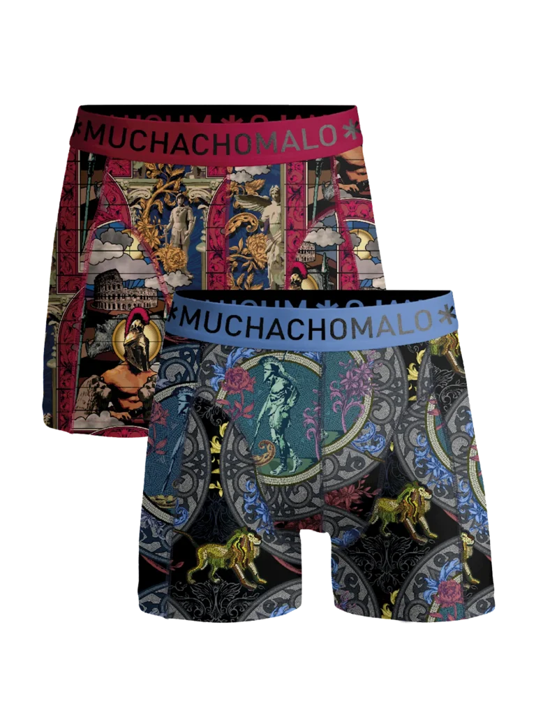 Muchachomalo Jongens 2-pack boxershorts rome