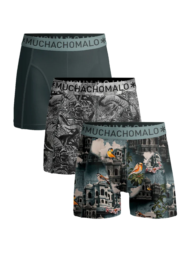 Muchachomalo Jongens 3-pack boxershorts istanbul