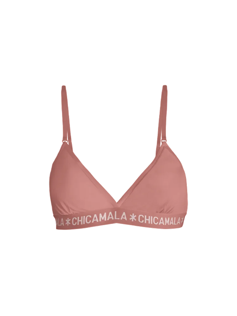 Muchachomalo Dames 1-pack triangle top effen