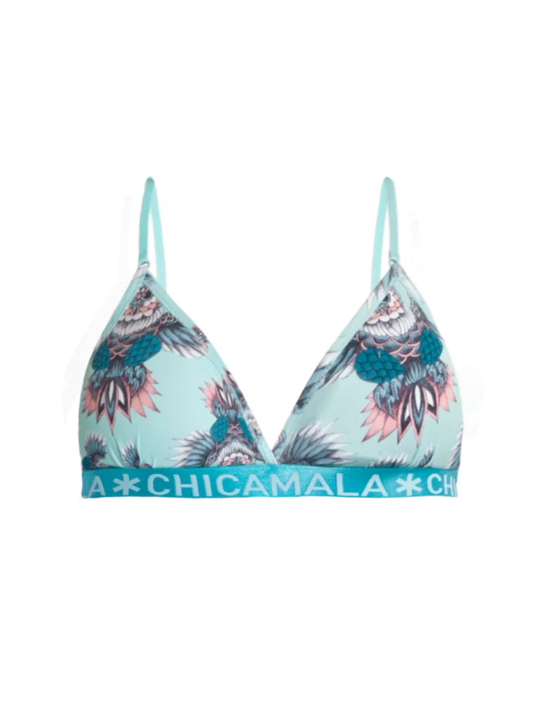 Muchachomalo Meisjes 1-pack triangle top owli