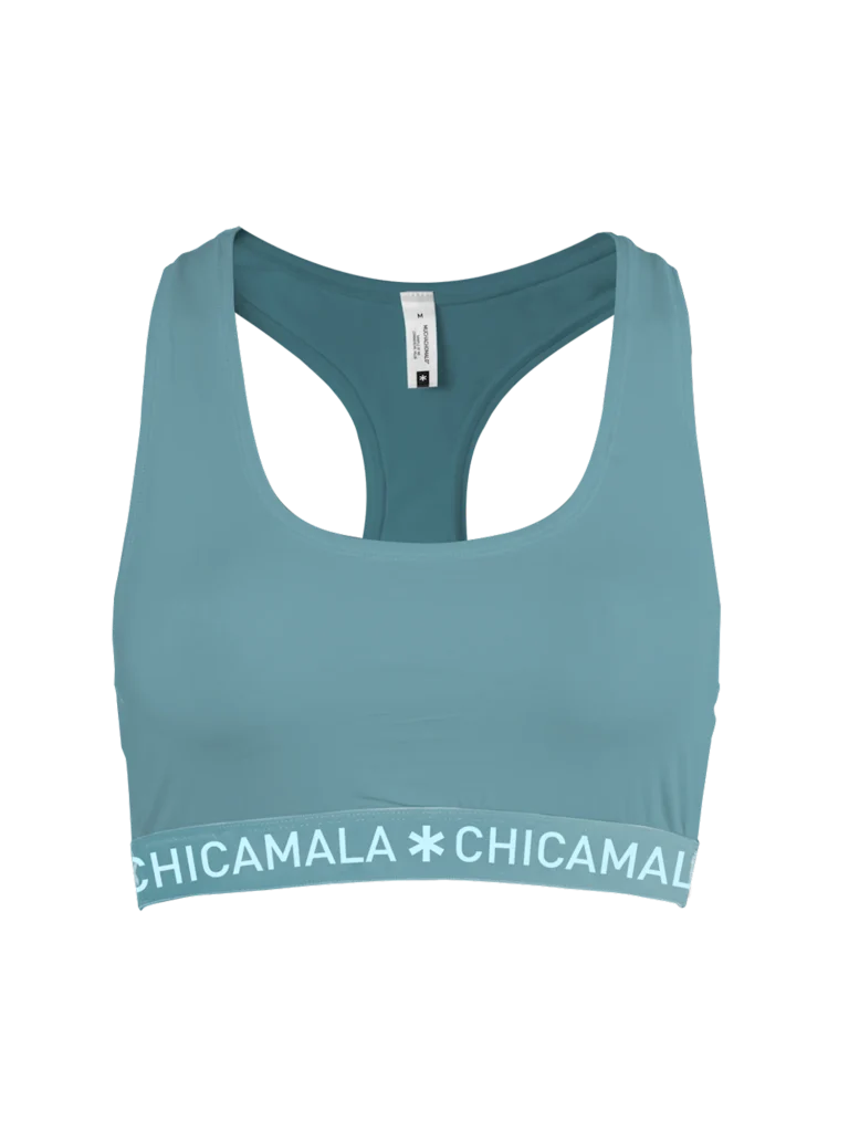 Muchachomalo Meisjes racerback effen mermaid