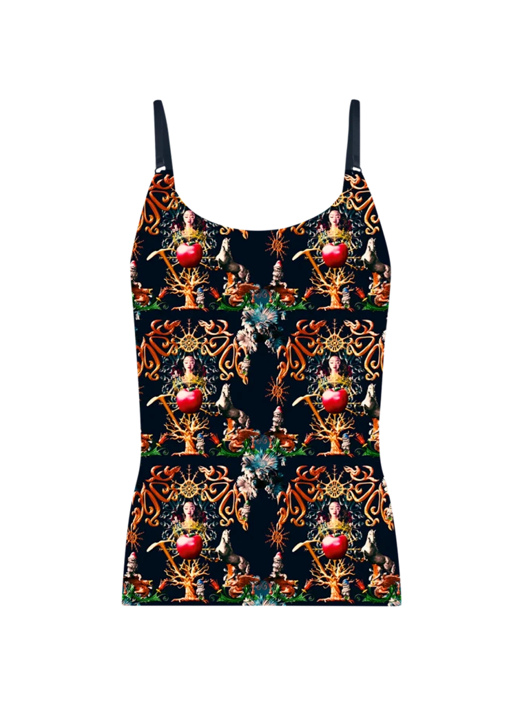 Muchachomalo Meisjes singlet snowwhite