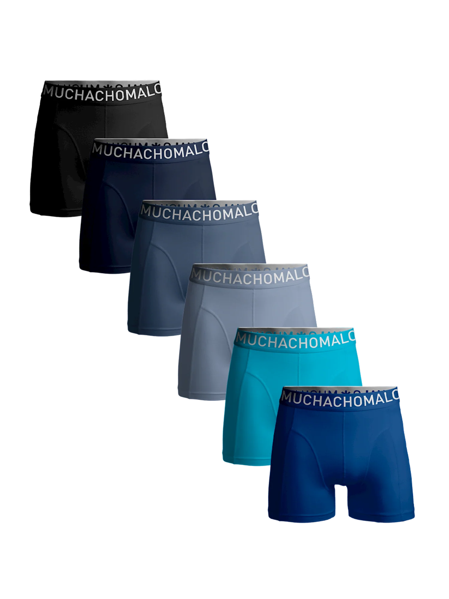 Muchachomalo Heren 6-pack boxershorts effen