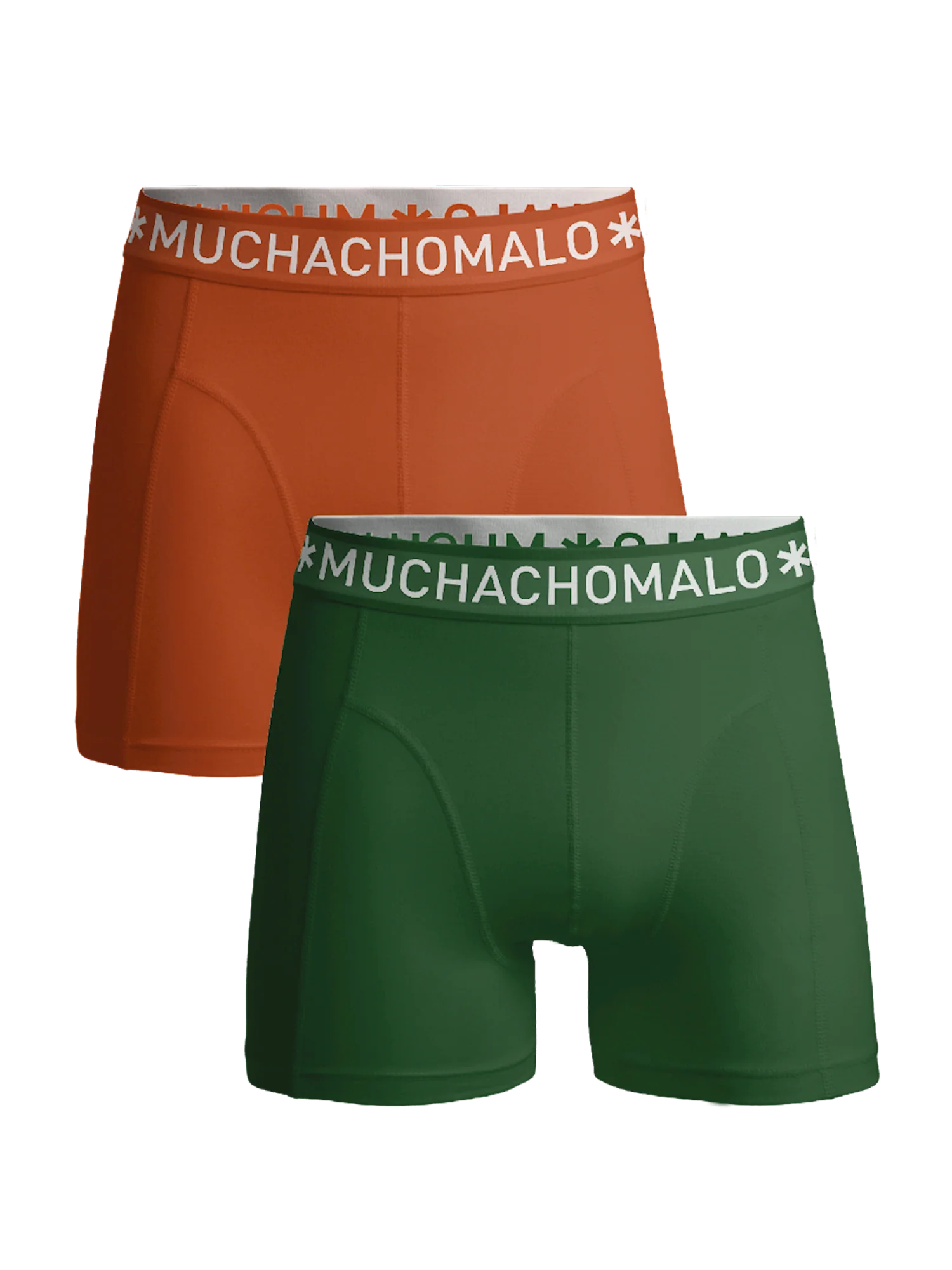 Muchachomalo Heren 2-pack boxershorts effen