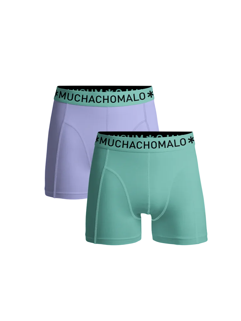 Muchachomalo Heren 2-pack boxershorts effen