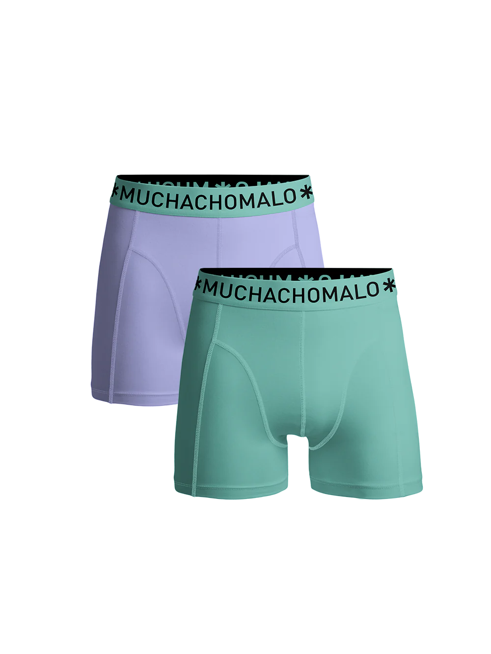 Muchachomalo Heren 2-pack boxershorts effen