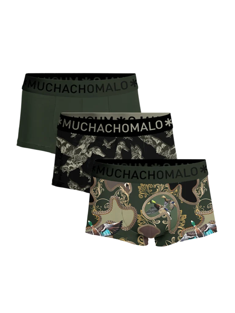 Muchachomalo Heren 3-pack trunks man duck