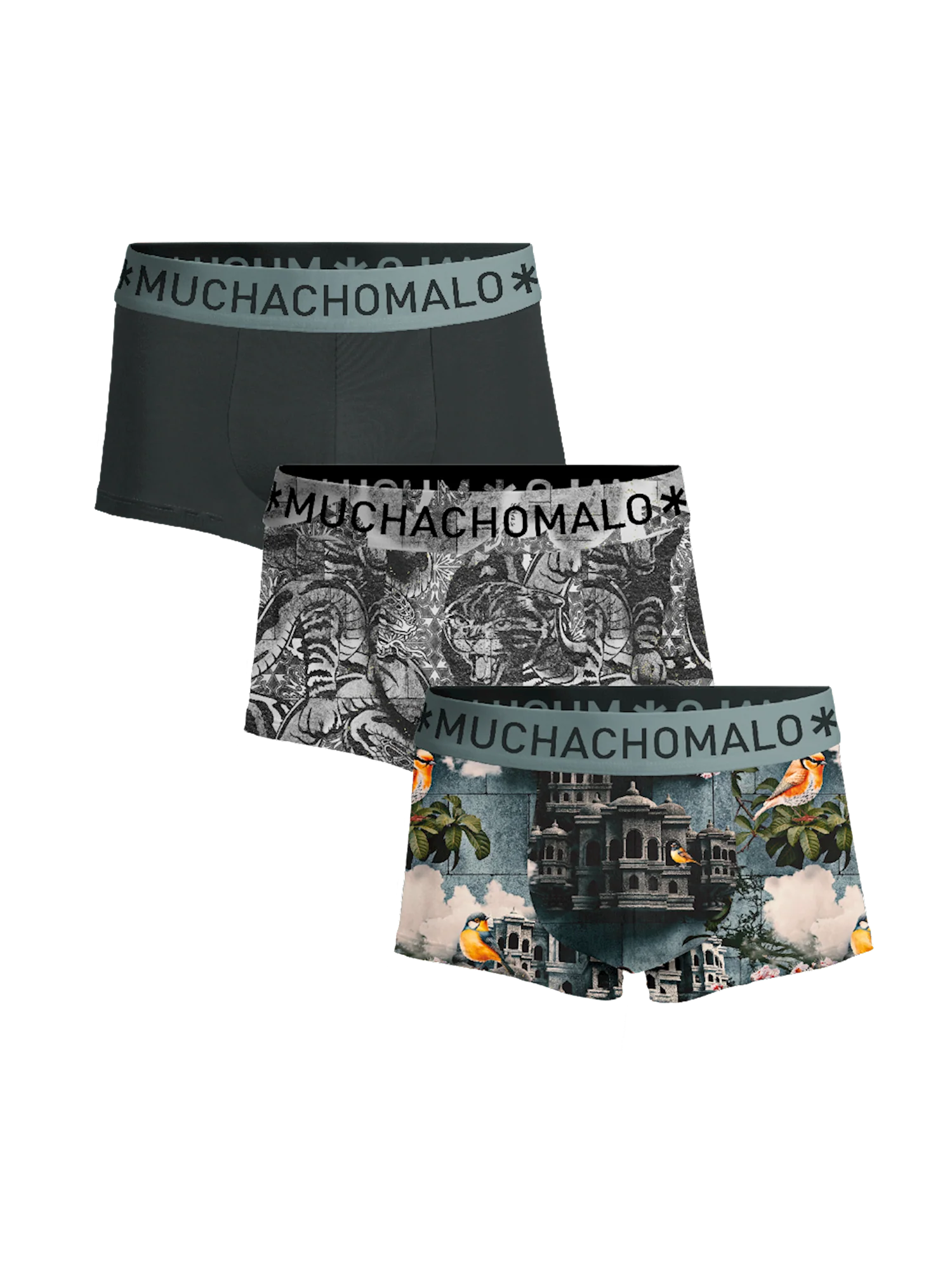 Muchachomalo Heren 3-pack trunks istanbul