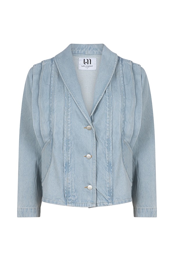 Lofty Manner Jacket shona blue denim