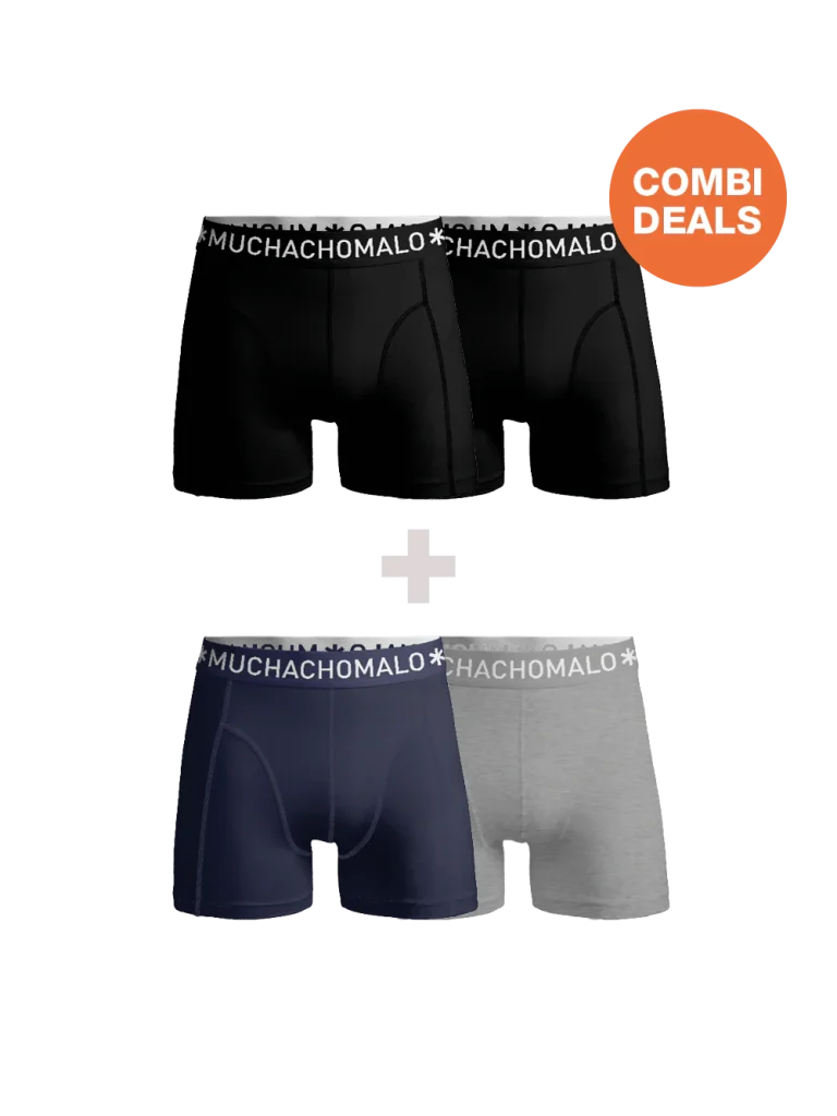 Muchachomalo Heren 2+2-pack boxershorts