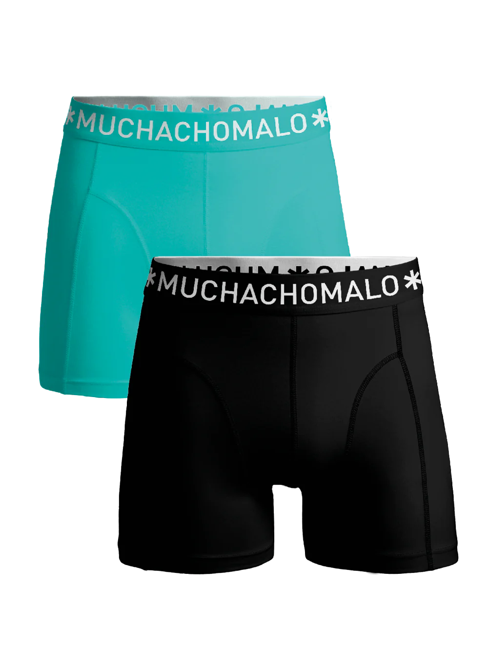 Muchachomalo Heren 2-pack boxershorts effen