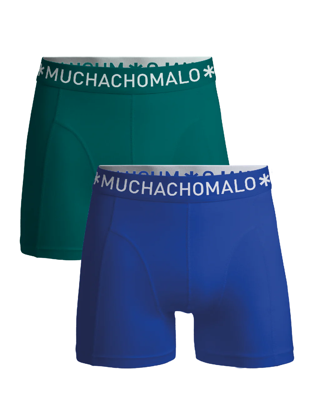 Muchachomalo Heren 2-pack boxershorts effen