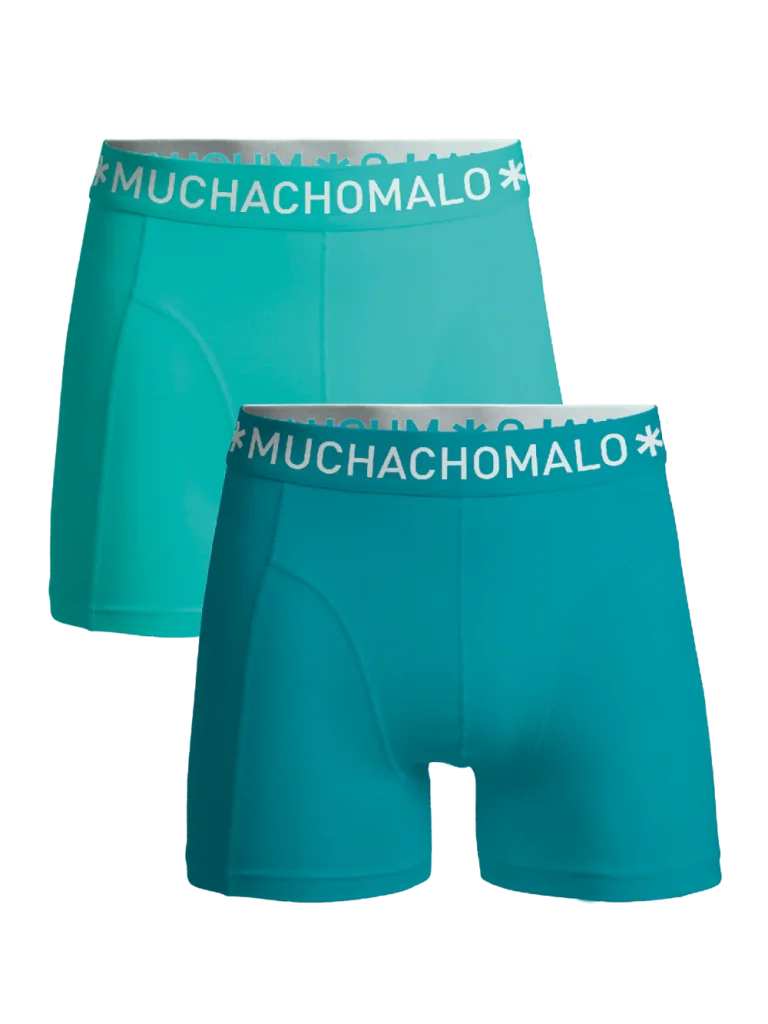 Muchachomalo Heren 2-pack boxershorts effen