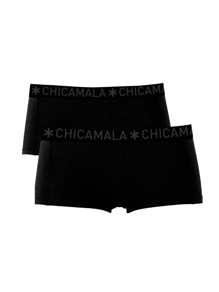 Muchachomalo Meisjes 2-pack boxershorts effen