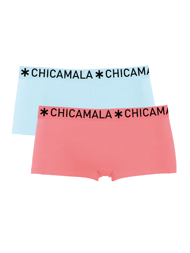 Muchachomalo Dames 2-pack boxershorts effen