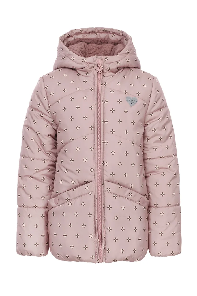 Looxs Revolution Meisjes winterjas print fantasy