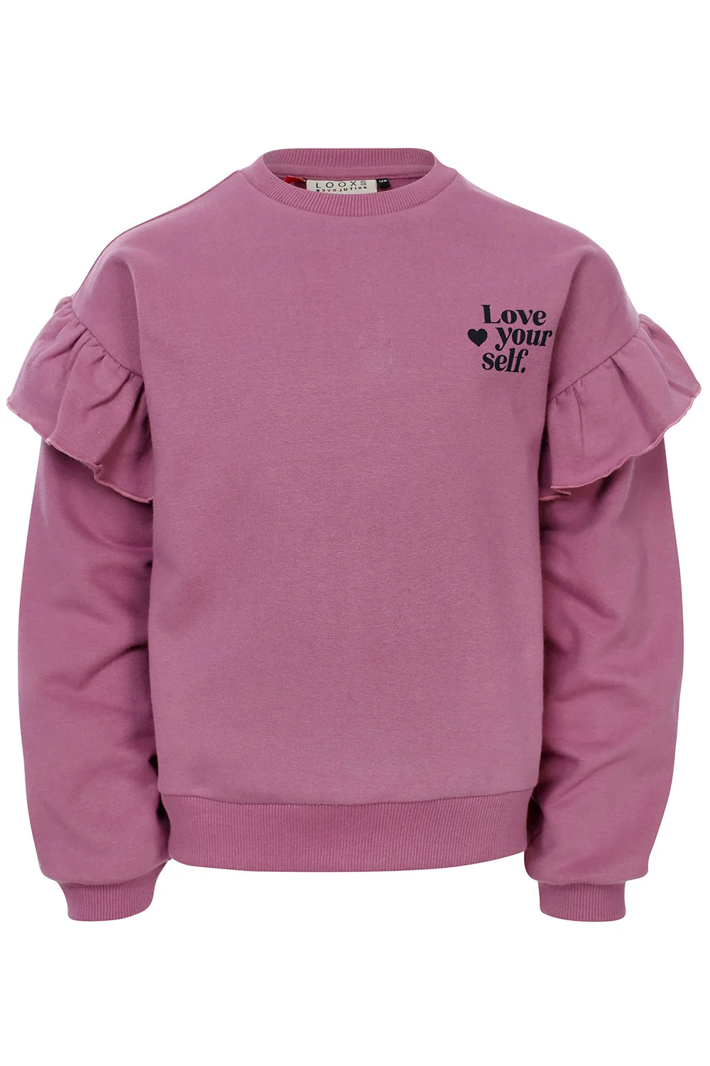 Looxs Revolution Meisjes sweater ruffel -