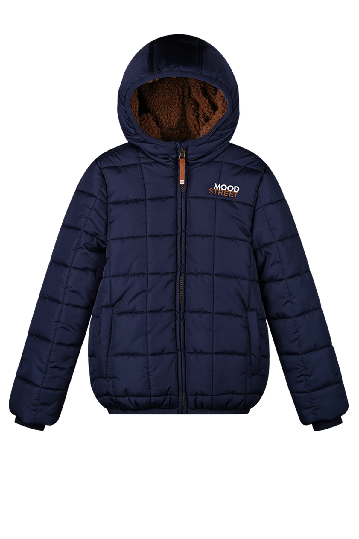 Moodstreet Jongens winterjas james navy