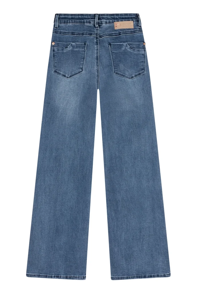 Indian Blue Meiden jeans wide fit fancy