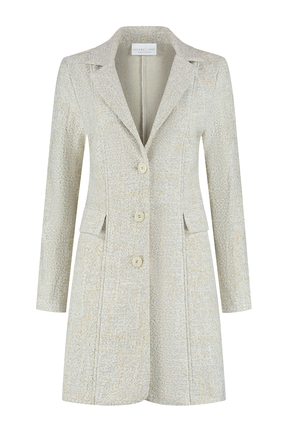 Helena Hart Blazer tuxy lux lang 7536 naturel