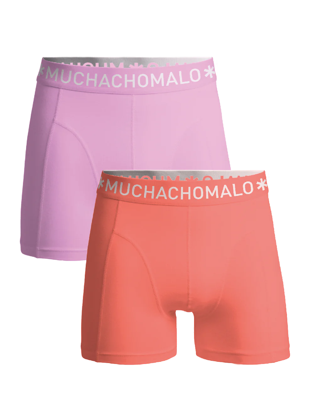 Muchachomalo Heren 2-pack boxershorts effen