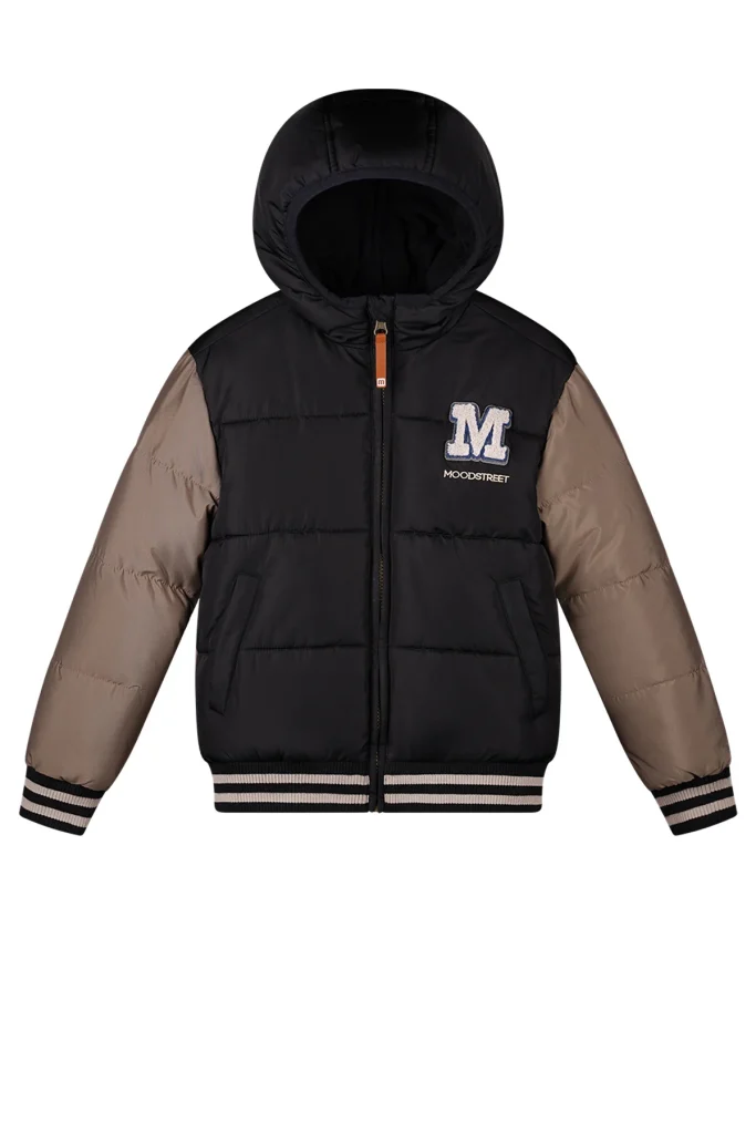 Moodstreet Jongens winterjas baseball justin -