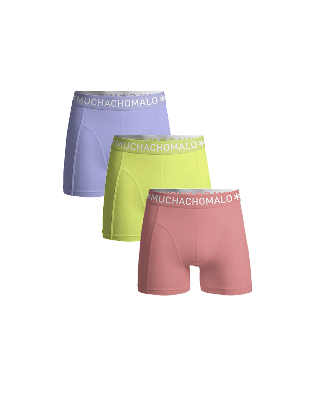 Muchachomalo Heren 3-pack boxershorts effen