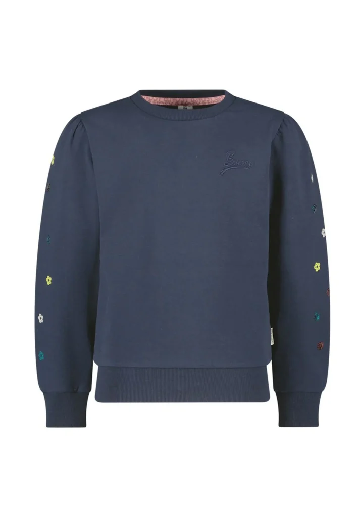 B.Nosy Meisjes sweater scottie navy