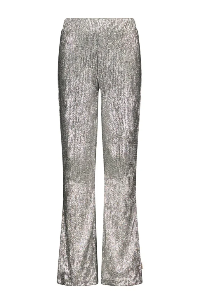 B.Nosy Meisjes flared pants paige metallic