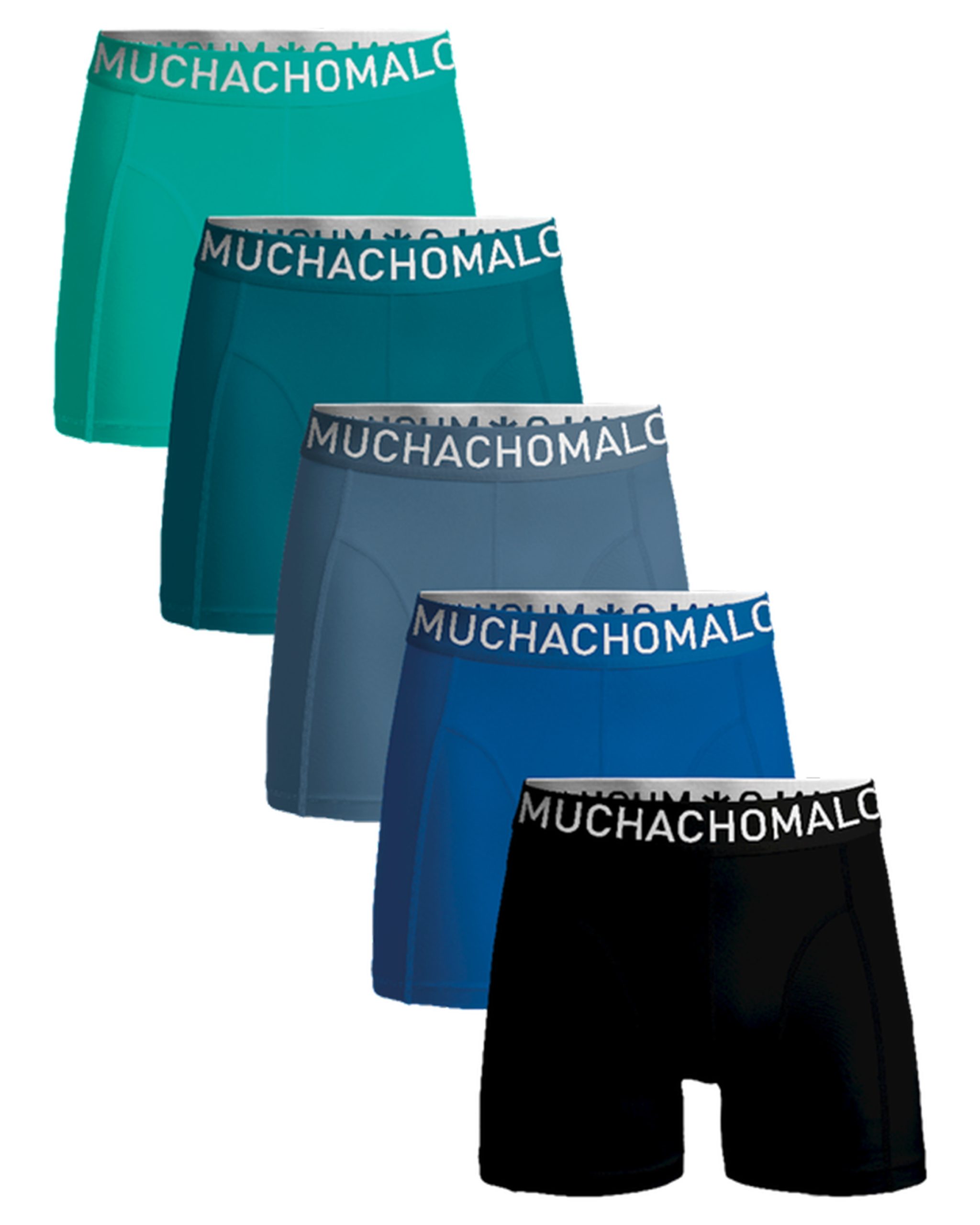 Muchachomalo En 5-pack light cotton solid special deal