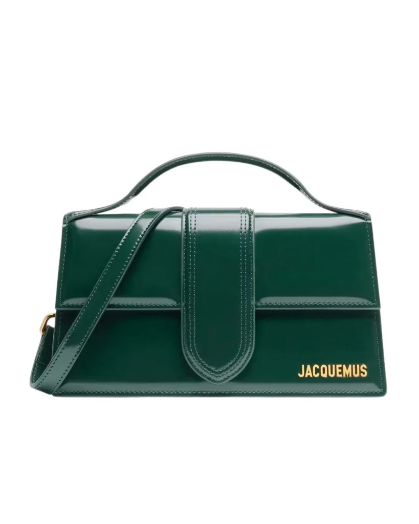 Jacquemus Le grand bambino leren handtas