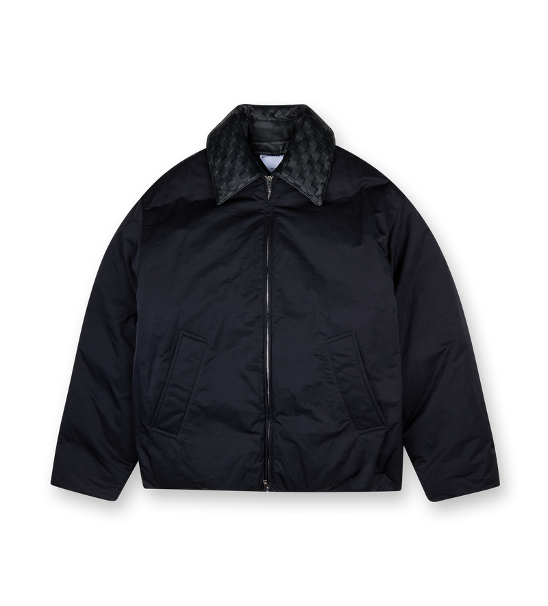 Tech Nylon Puffer Jacket Black - L