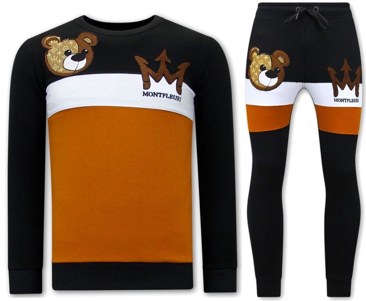 Tony Backer Trendy trainingspak teddy bear print