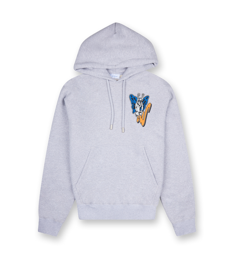 Gang Skate Hoodie Light Grey - M