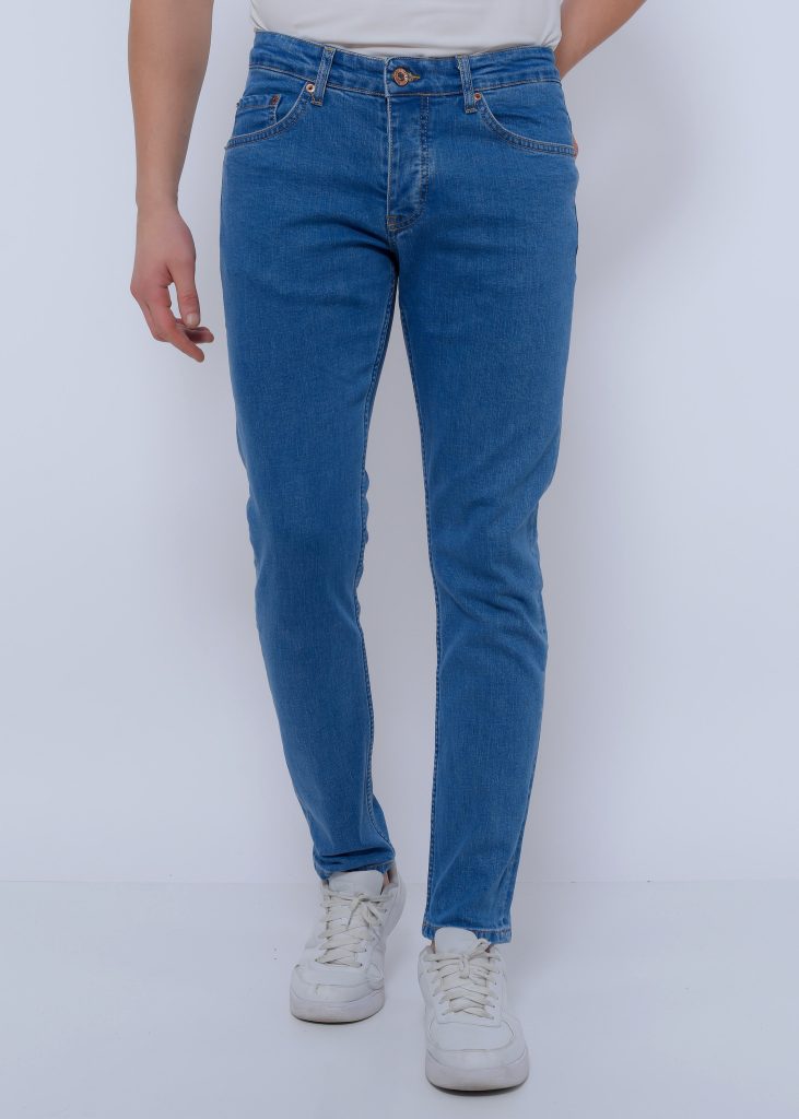 True Rise Nette jeans slim fit met stretch dc