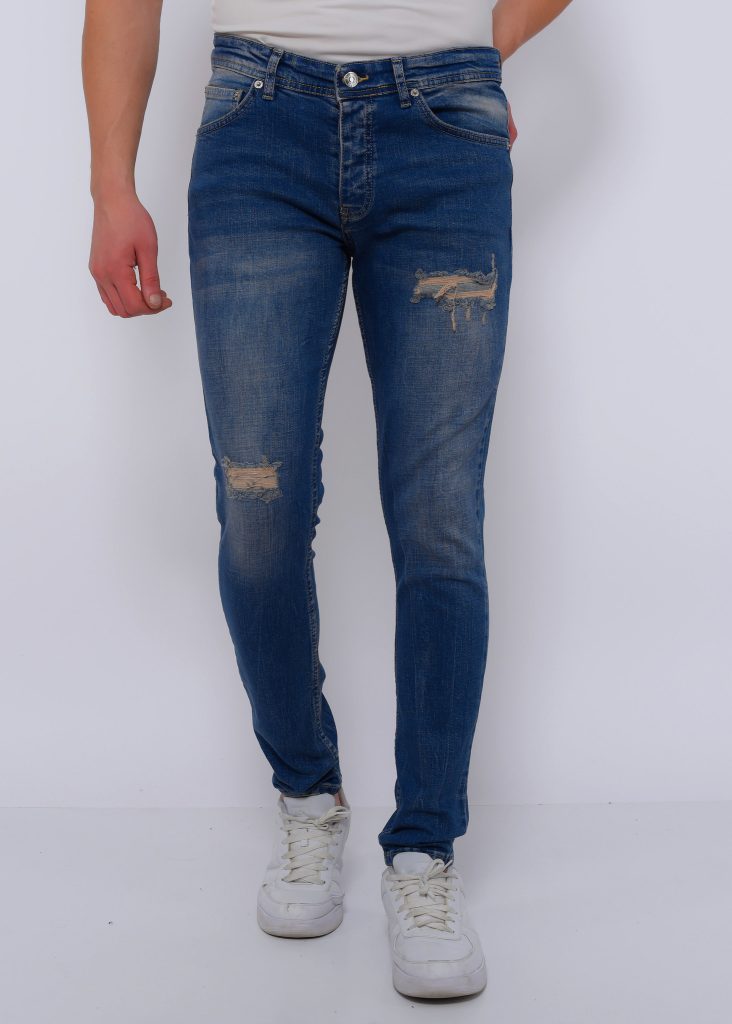 True Rise Ripped jeans slim fit strech dc