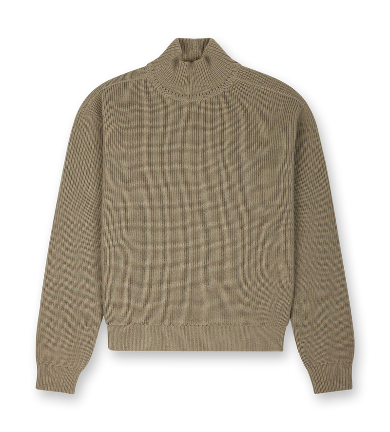 Knit Turtle Neck Dust - L