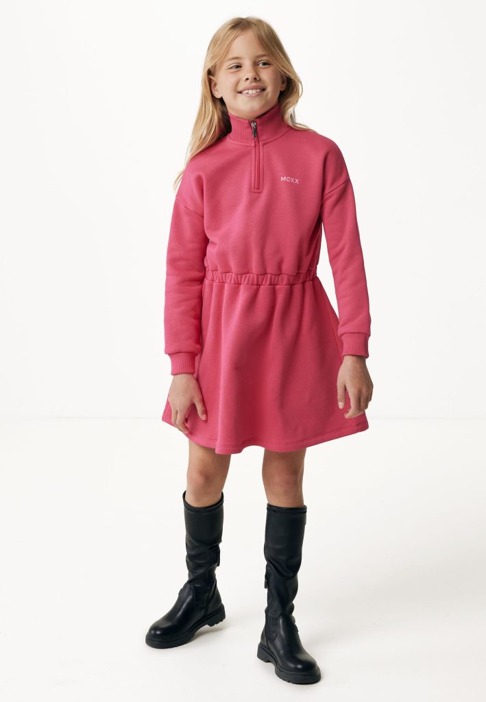 Sweater Jurk Warm Roze