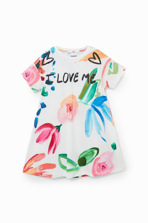 Jurk 'I love me' - MATERIAL FINISHES - 9/10