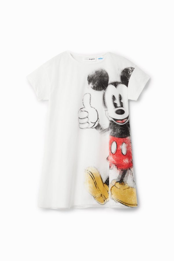 Jurk met Mickey Mouse - WHITE - 5/6