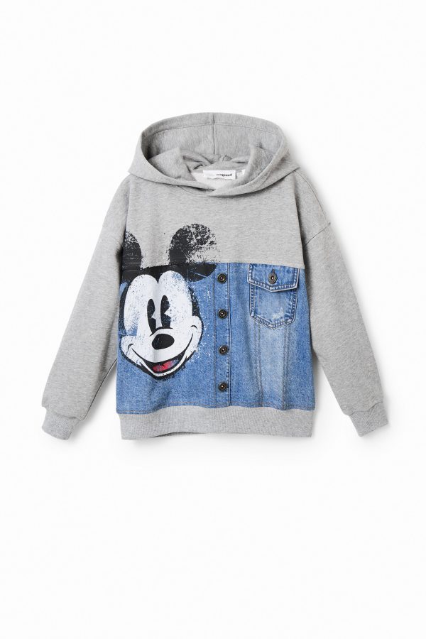 Oversized sweatshirt Mickey Mouse - BLACK - S