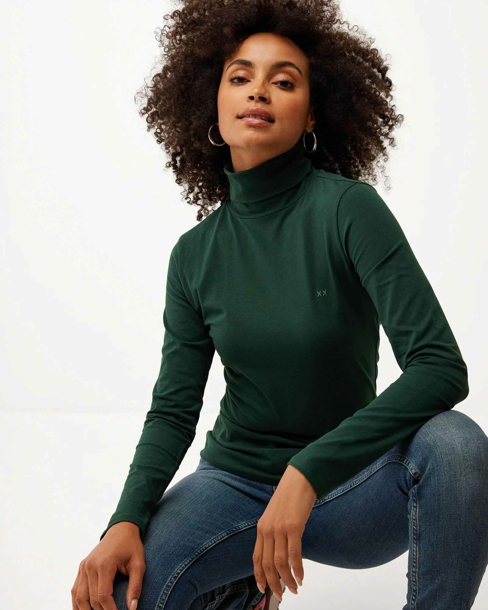 Turtle Neck Sweater Groen