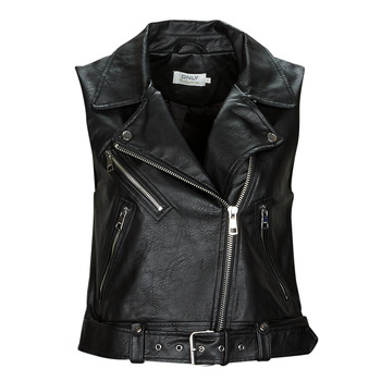 Leren Jas Only ONLVERA FAUX LEATHER WAISTCOAT"