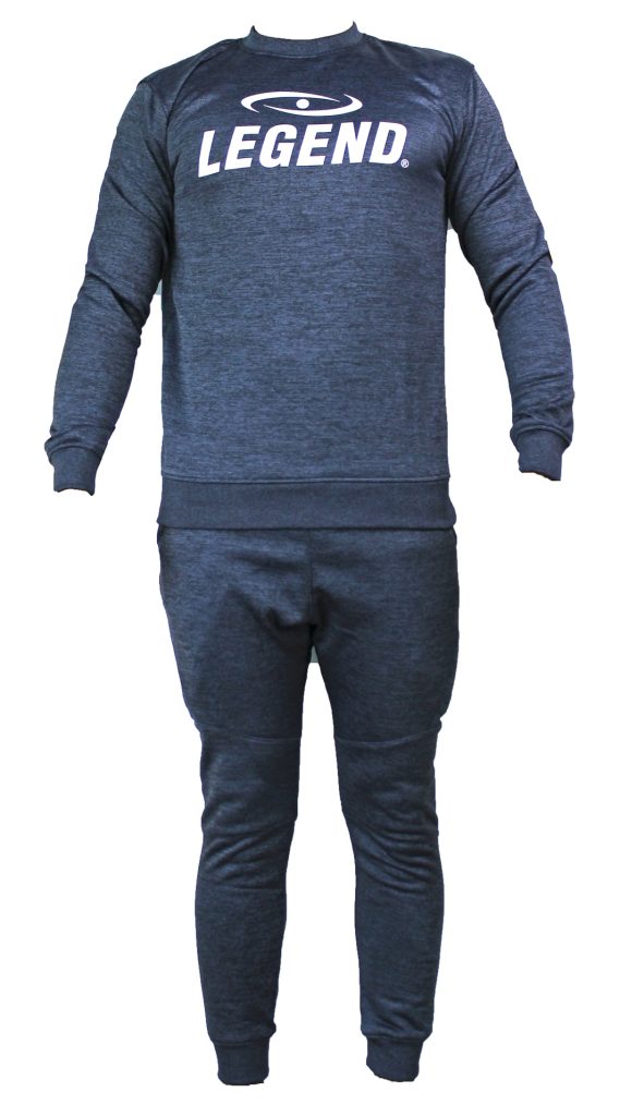 Legend Sports Joggingpak met sweater kids/volwassenen navy slimfit polyester