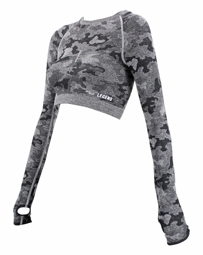 Legend Sports Dames sport-top camo black