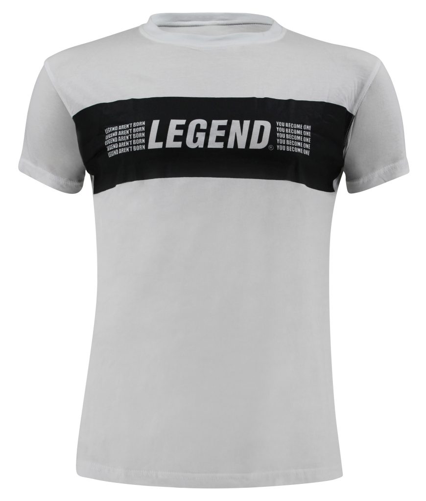 Legend Sports T-shirt vision kids/volwassenen 100% bio katoen