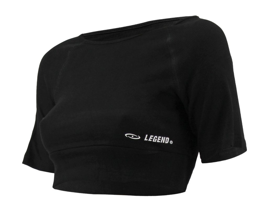 Legend Sports Damestop black fit lifestyle